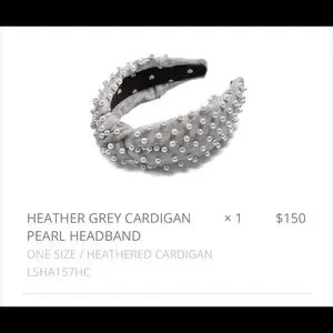 Lele Sadoughi | Accessories | Lele Sadoughi Heather Gray  display picture 1